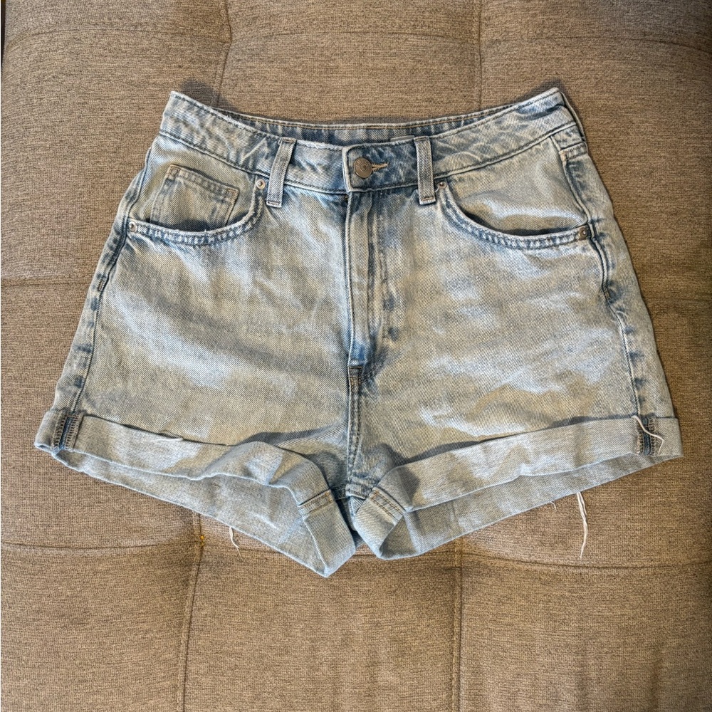 H&M Divided Light Blue Denim Women's Shorts